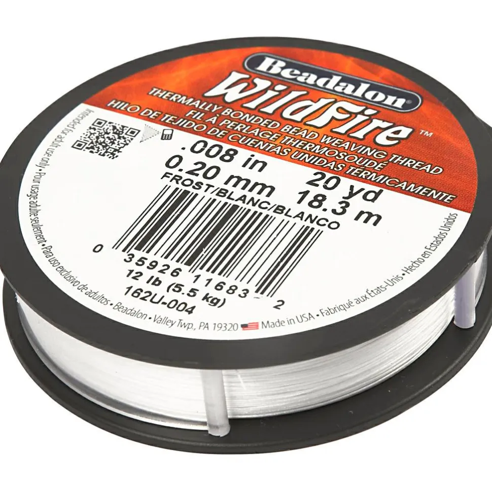 Perlevæv tilbehør - Smykketråd 0,20 mm.