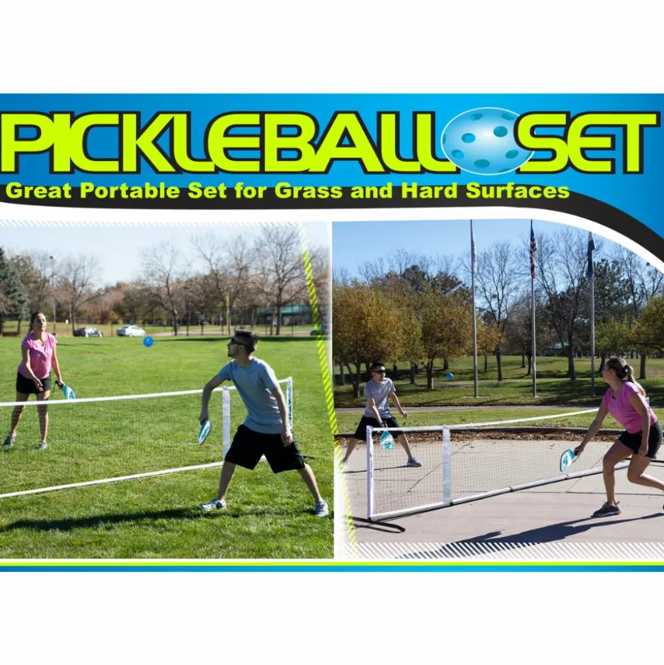 Pickleball-sæt inkl. net