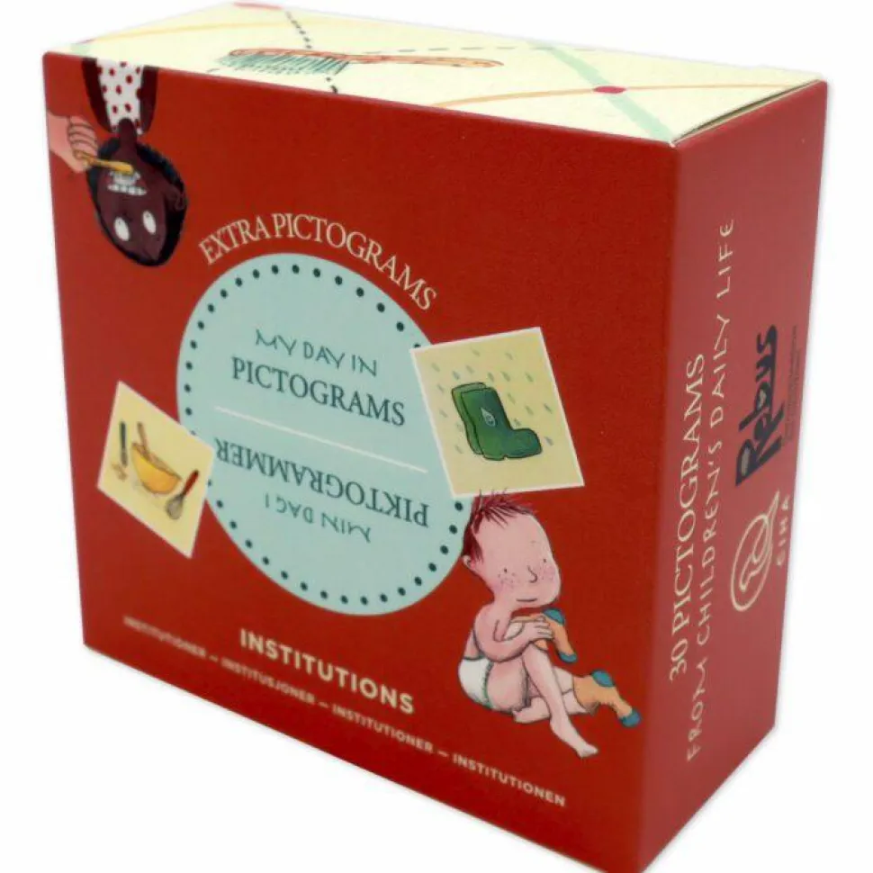 Piktogram supplement - Institutioner, 30 kort