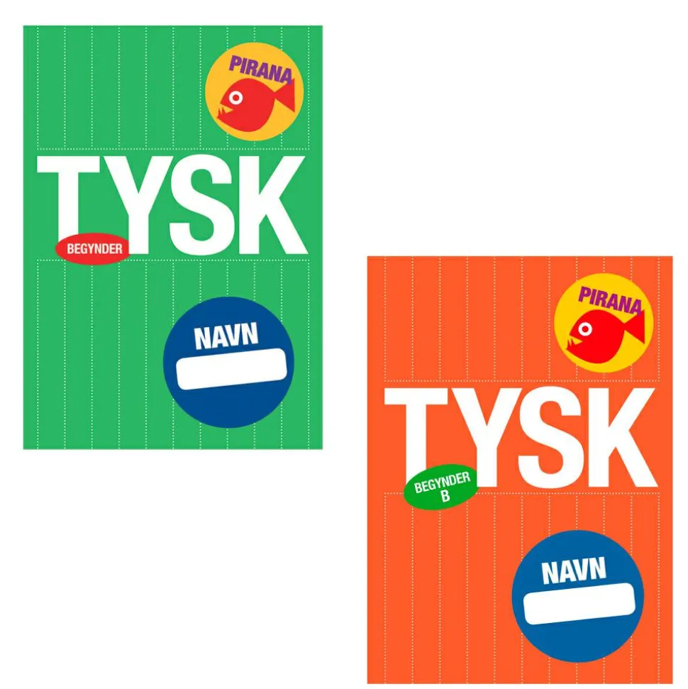 Pirana træningshæfte - Begynder: Tysk 5.-6. kl.
