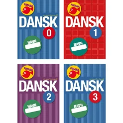 Pirana træningshæfte - Dansk: 0.-3. kl.