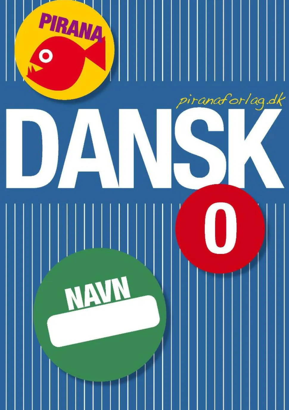 Pirana træningshæfte - Dansk: 0.-3. kl.