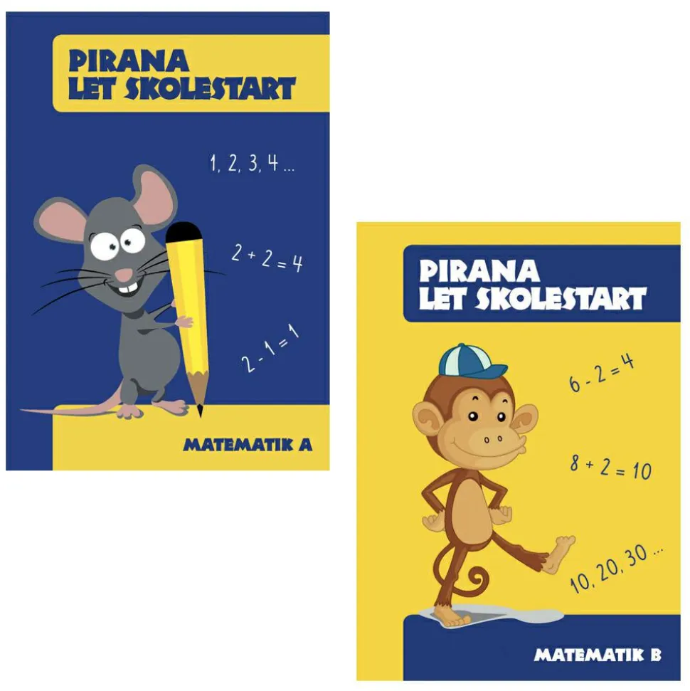Pirana træningshæfte - Let Skolestart: Matematik