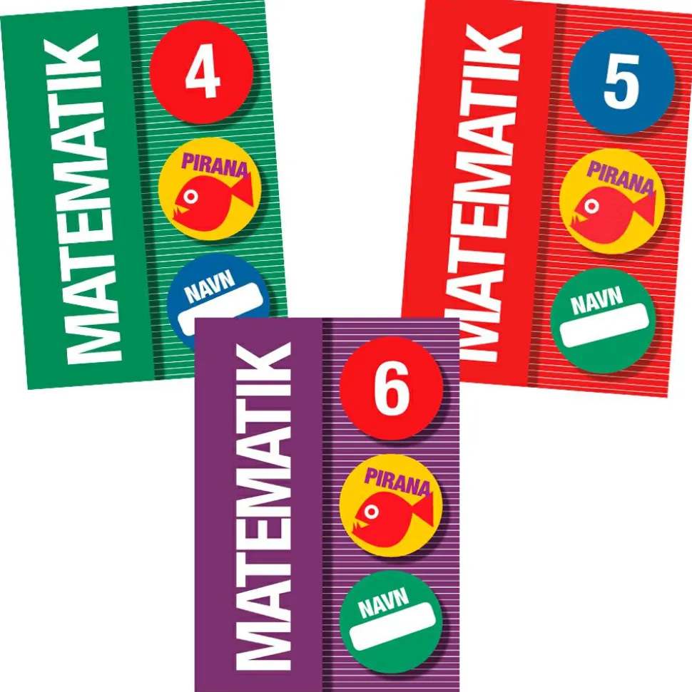 Pirana træningshæfte - Matematik: 4.-6. kl.