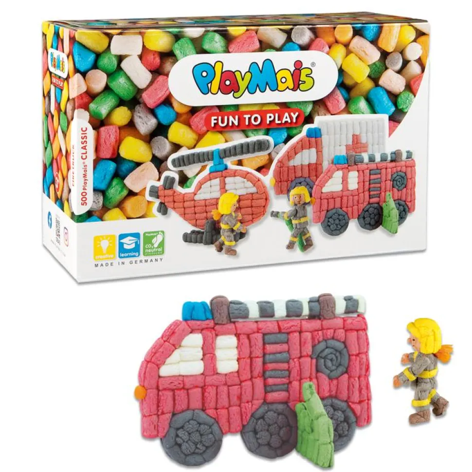 PlayMais Classic Fun To Play - Brandbil, 500 stk