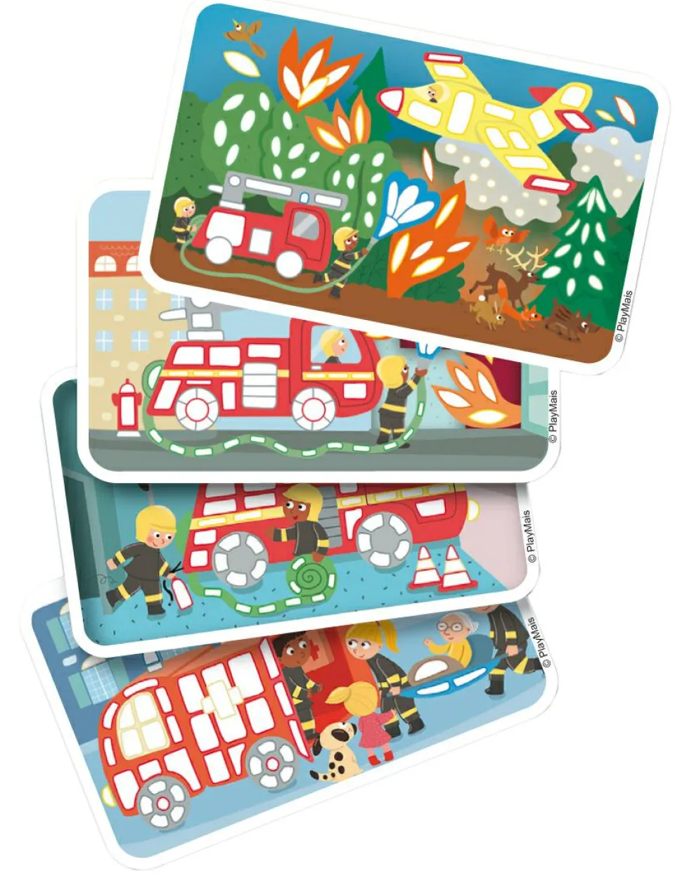 PlayMais Classic Fun To Play - Brandbil, 500 stk