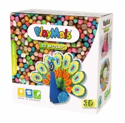 PlayMais 3D Mosaic - Påfugl, 2.300 stk