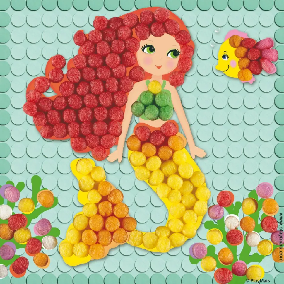 PlayMais Mosaic Dream - Havfrue, 2.300 stk