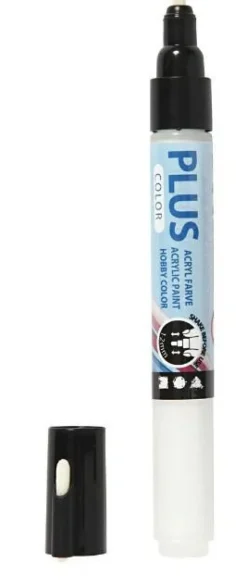 Plus Color tus - Hvid, 1 stk