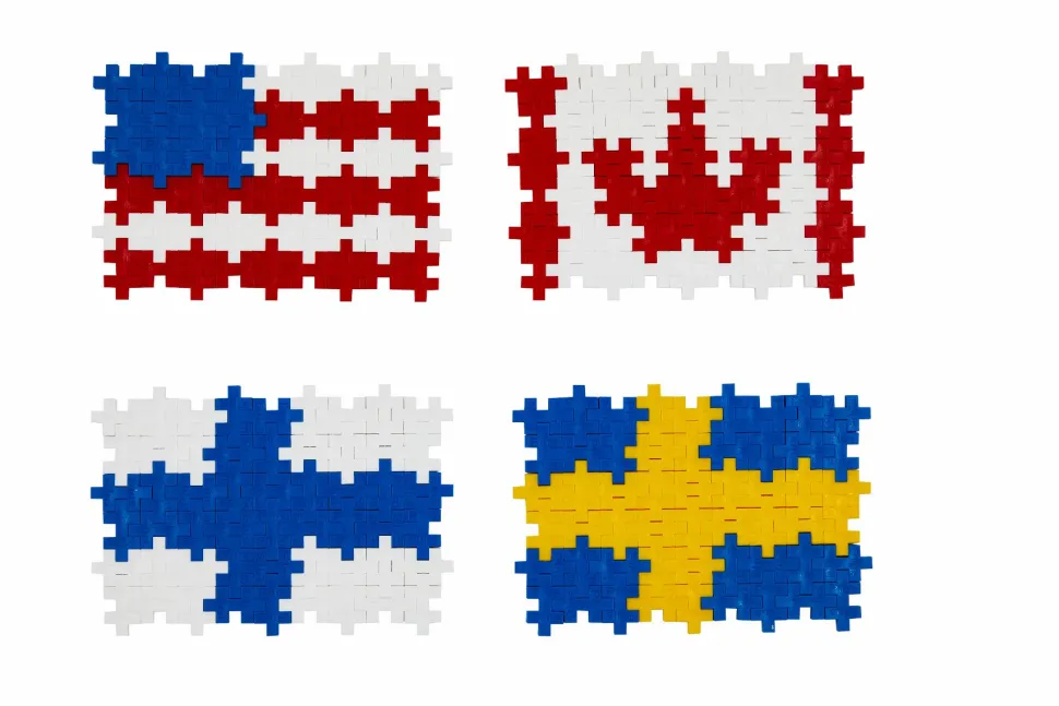 Plus-Plus - Lær at bygge verdensflag, 700 stk