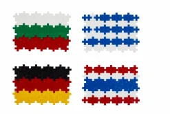 Plus-Plus - Lær at bygge verdensflag, 700 stk