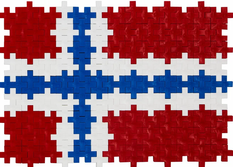 Plus-Plus - Lær at bygge verdensflag, 700 stk
