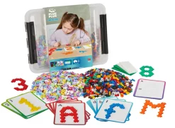 Plus-Plus ABC + 123 Mix inkl. kasse, 2.000 stk