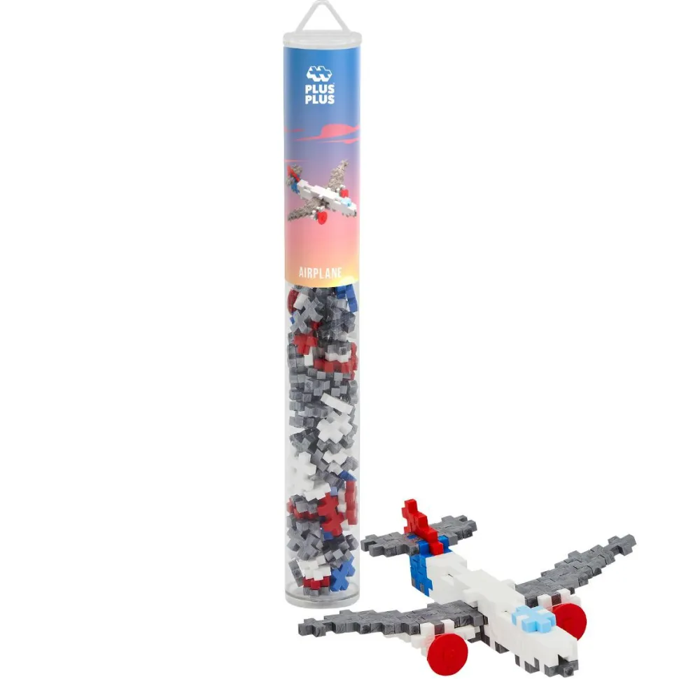 Plus-Plus i rør - Fly, 100 stk