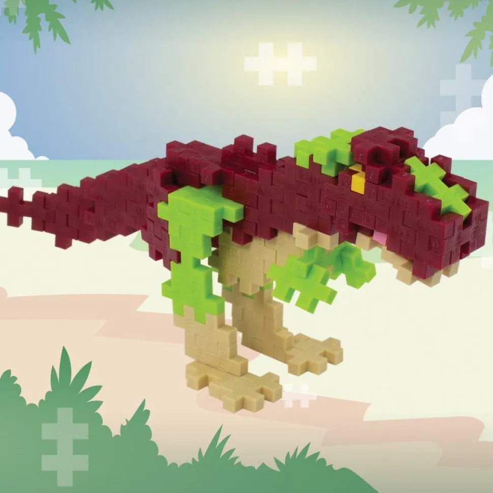 Plus-Plus i rør - T-Rex, 100 stk