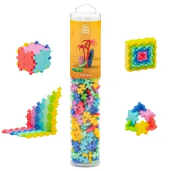 Plus-Plus i rør - Tropical Mix, 240 stk
