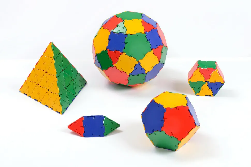 Polydron byggesæt, 164 dele