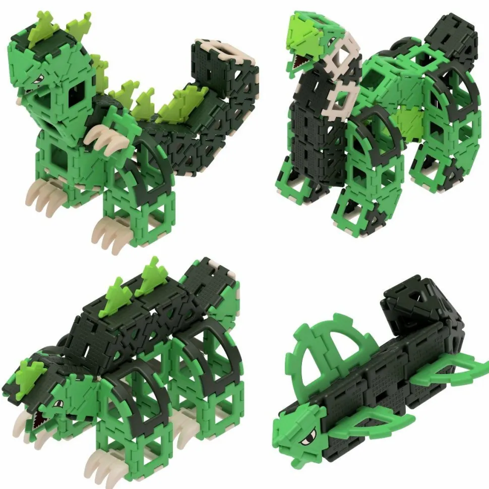 Polydron Large - Dinosaur, 130 dele