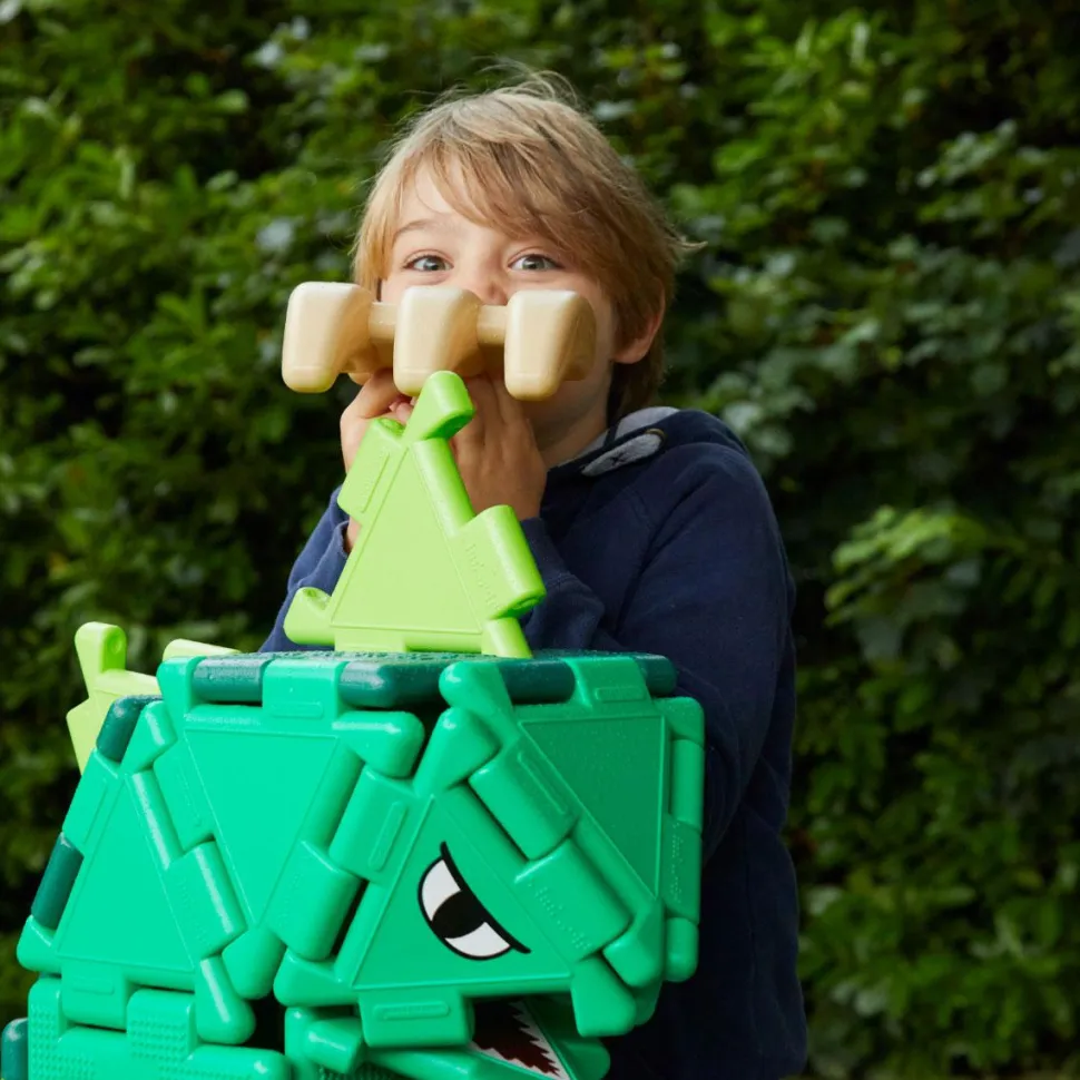 Polydron Large - Dinosaur, 130 dele