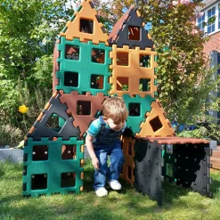 Polydron XL - Natur, 36 dele