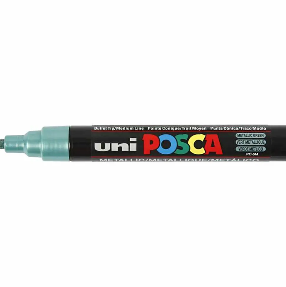 Posca tusser PC-5M - Metallic, 8 stk.