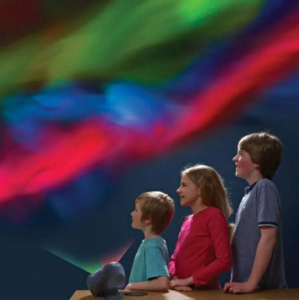 Projektor med nordlys