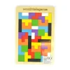 Puslespil i træ - Tetris