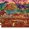 Puslespil m. 48 brk. - Over/Under - Dino World