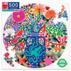 Puslespil med 500 brikker - Birds & flowers