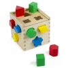 Puttekasse med geometriske klodser