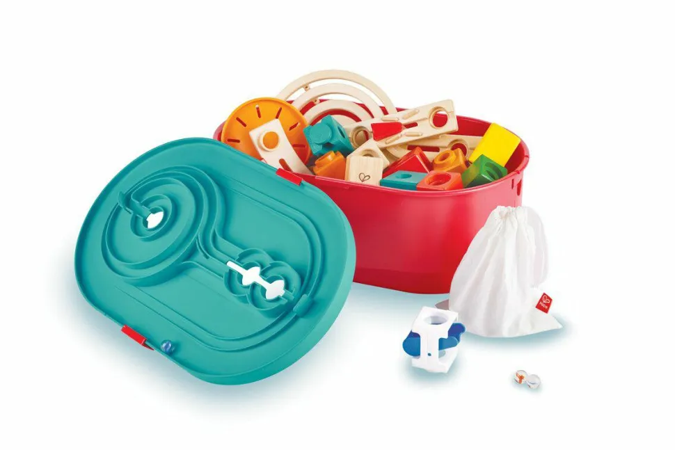 Quadrilla kuglebane - Bucket, 65 dele