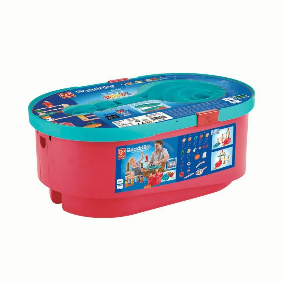 Quadrilla kuglebane - Bucket, 65 dele