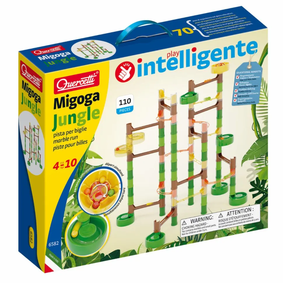 Quercetti Migoga Jungle kuglebane, 108 dele