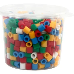 Rørperler maxi - Basisfarver, 550 stk.