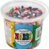 Rørperler midi - Basisfarver, 5.000 stk.