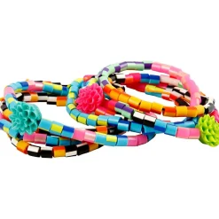 Rørperler midi - Stribede, 10.000 stk.