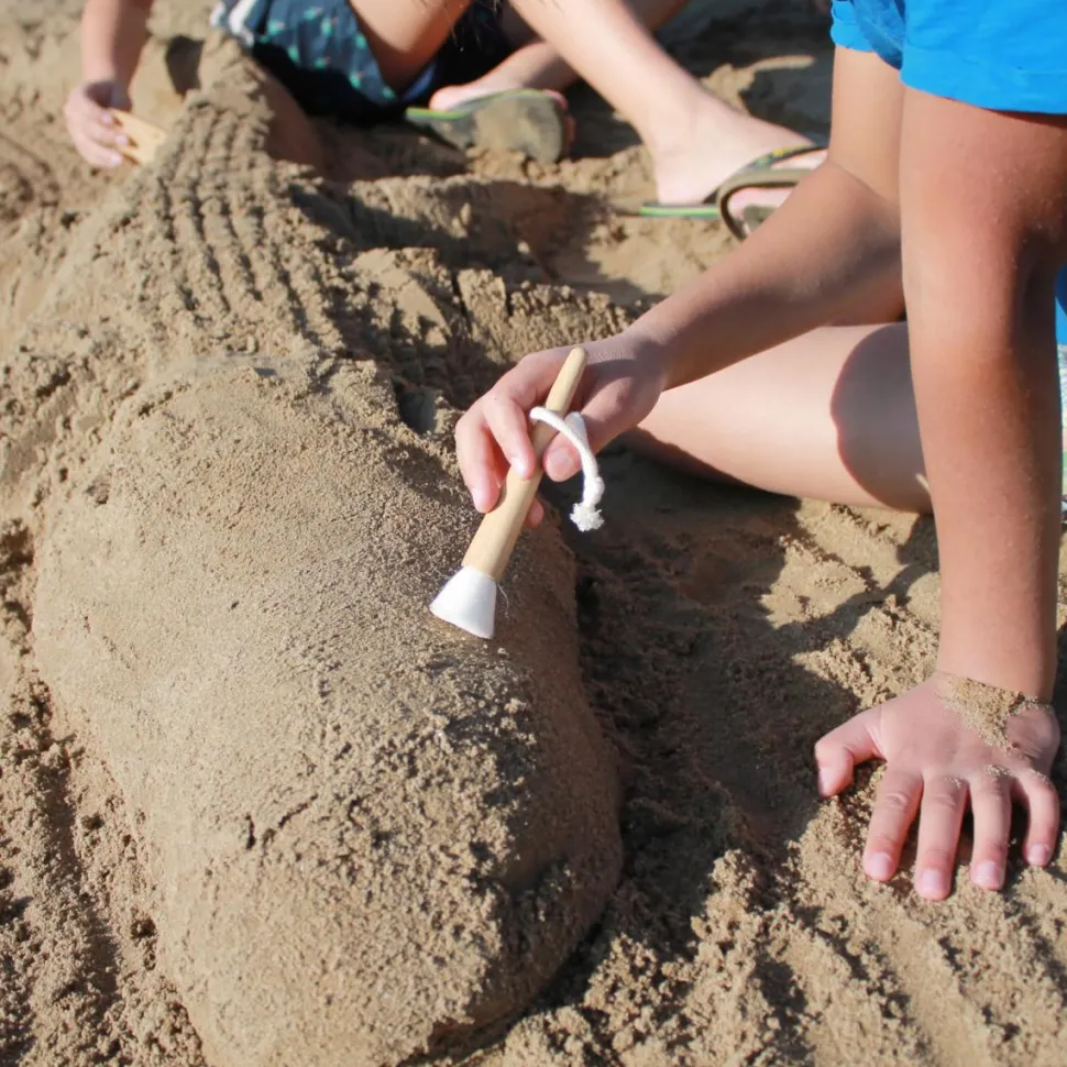 Sandleg - Redskaber af træ, 3 stk