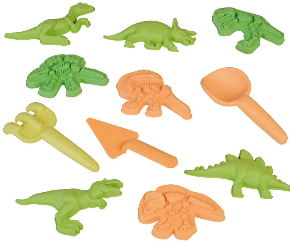 Sandsæt af hvedestrå - Dinosaurer, 11 dele