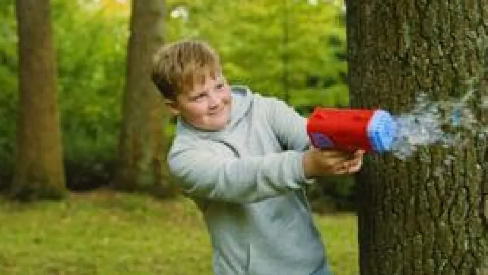 Sæbeboble-bazooka