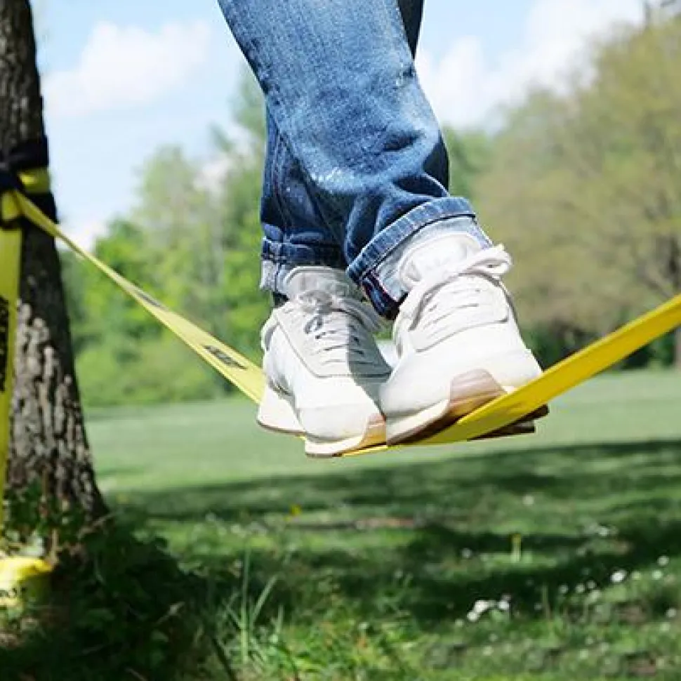 Schildkröt Slackline - Inkl. hjælpeline