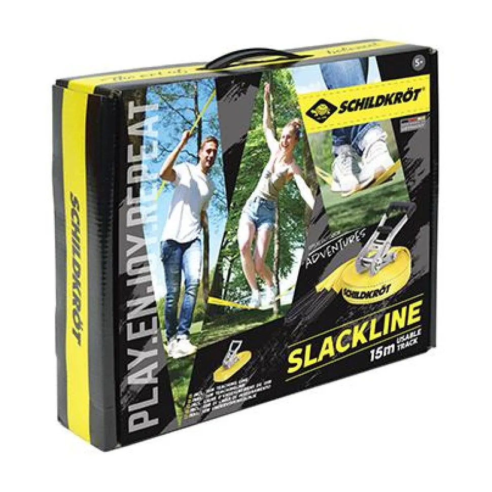Schildkröt Slackline - Inkl. hjælpeline