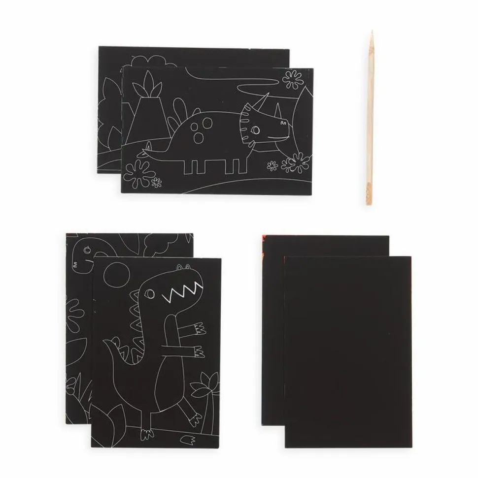 Scratch & Scribble, mini - Dinoer