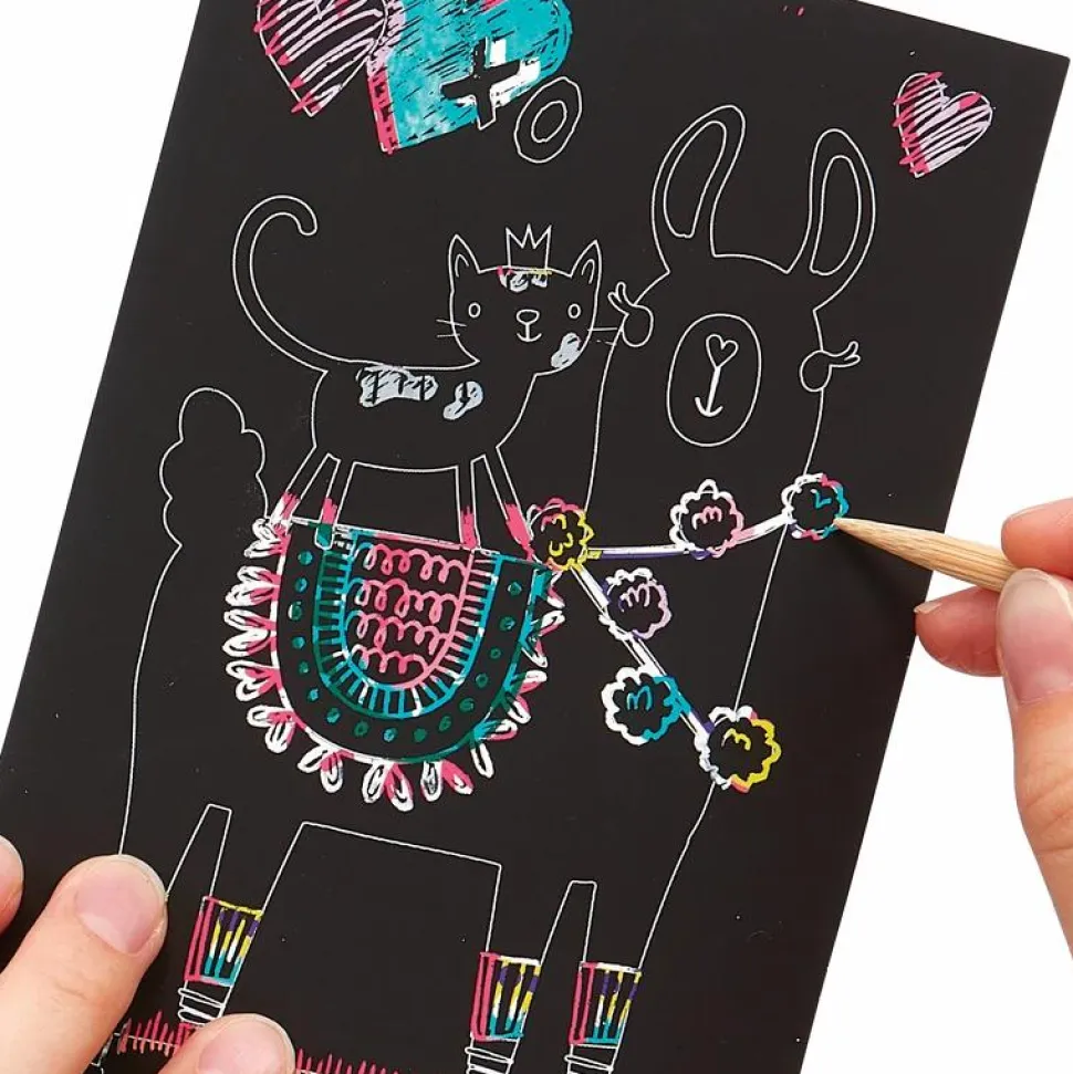 Scratch & Scribble, mini - Populære venner