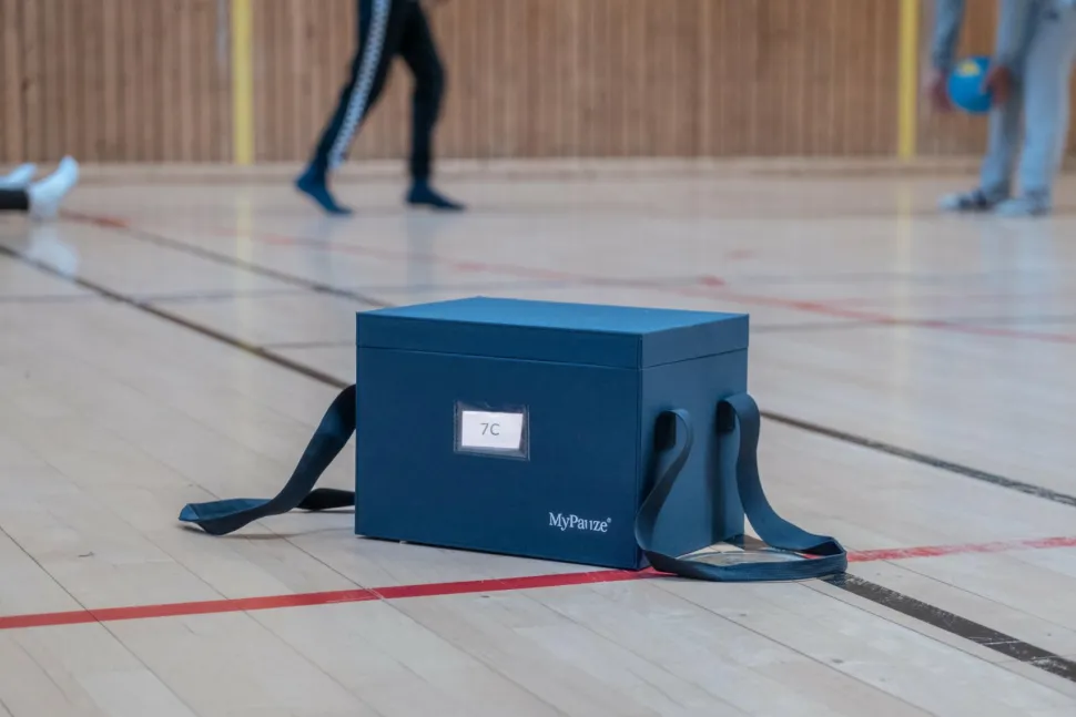 Signalblokerende mobilboks m. bærehåndtag