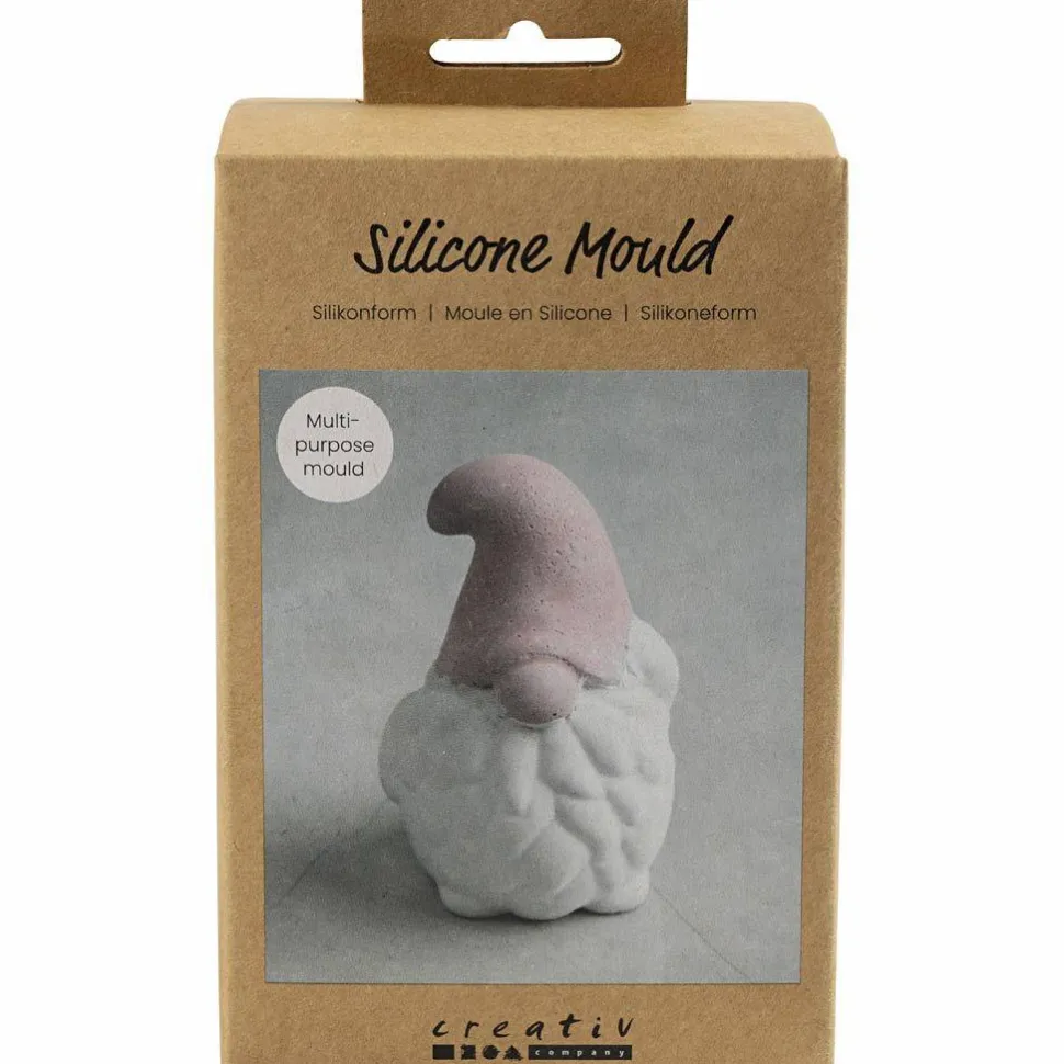 Silikoneform - Næsenisse 10 cm, 1 stk