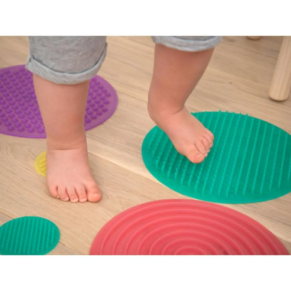 SiliShapes® taktilskiver, 10 stk