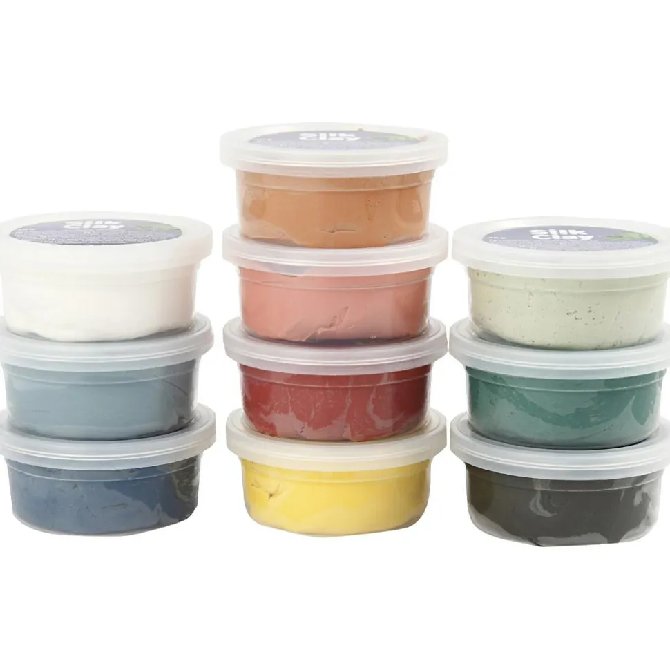 Silk Clay 10 x 40 gr. - Natur