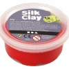 Silk Clay 1 x 40 gr. - Rød