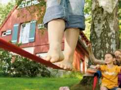 Slackline balancesæt - Øvede/Aktiv