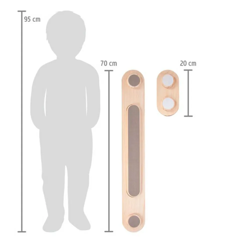 small foot balancesti, 7 dele